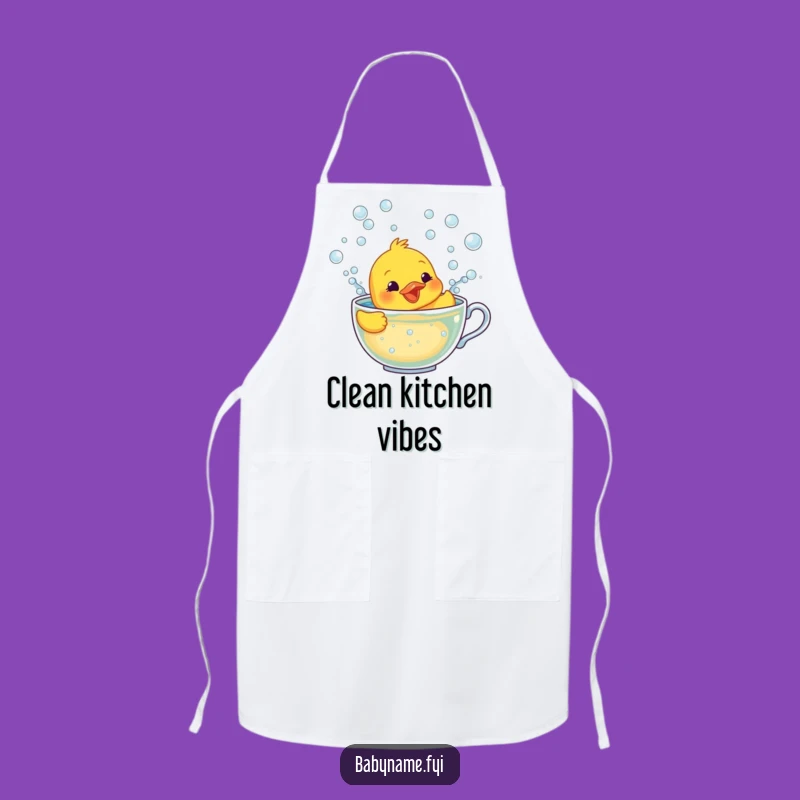 Funny Rubber Ducky Apron: Protect Your Clothes During Bath-Like Fun, Gift