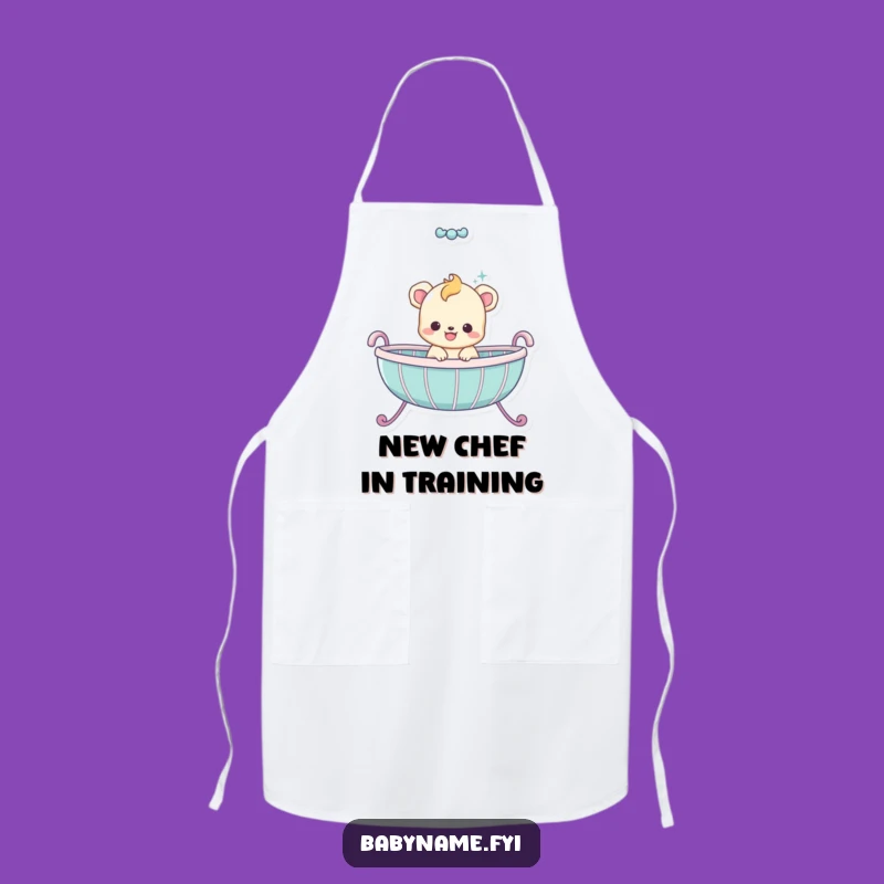 Funny Baby Animal Bouncing Apron: Cook with Joyful Giggles