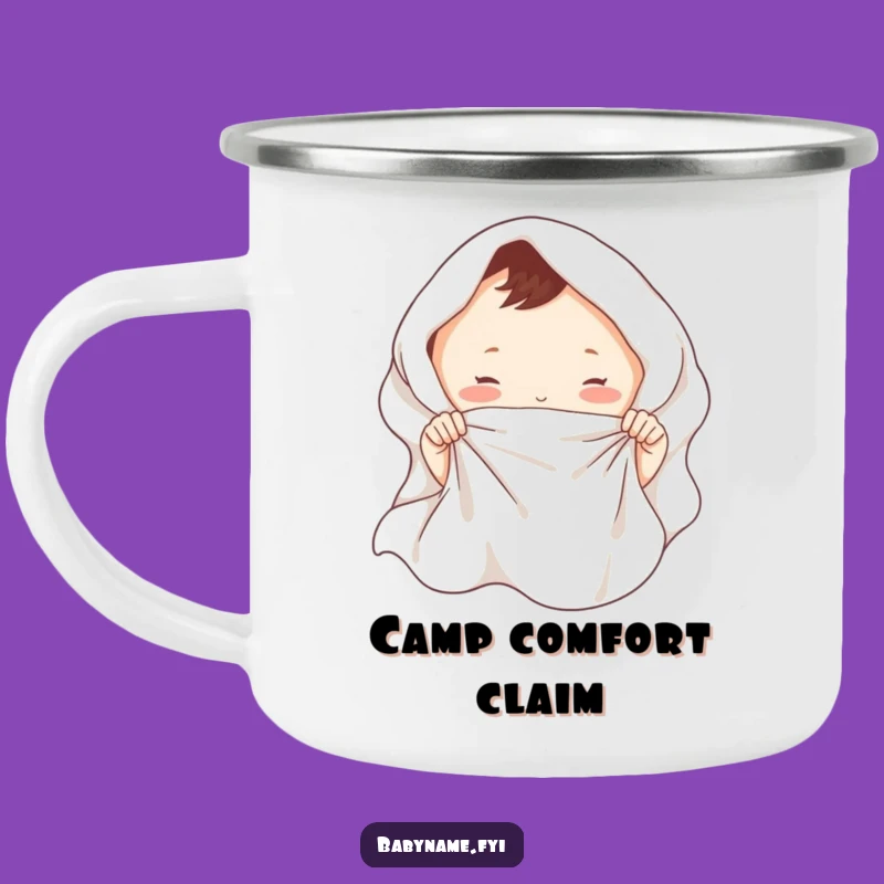 Funny Baby Blanket Camping Mug: Parent Fuel, Hilarious Outdoor Companion