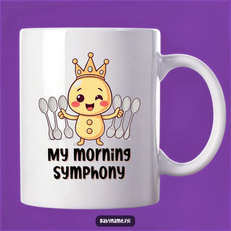 Funny Rattle Conductor Mug - A Hilarious Gift for Music Lovers and New Parents!