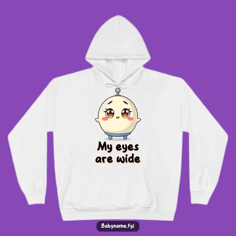 Funny Baby Mobile Hoodie - Surprised Spinner Cozy Gift
