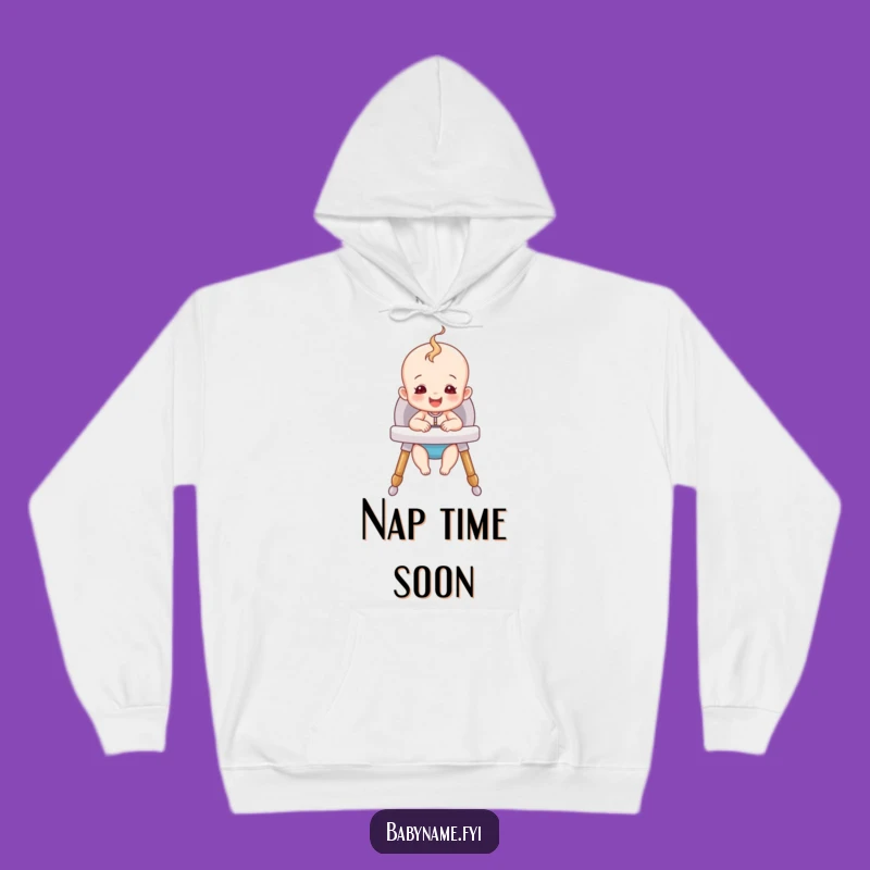 Funny Happy Baby Hoodie - Cozy High Chair Comfort, Perfect Humorous Gift