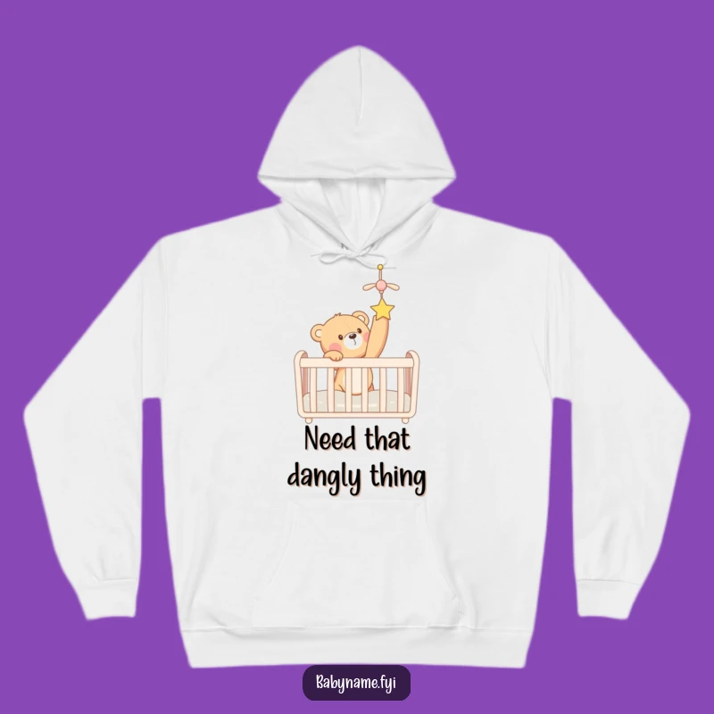 Cozy Funny Teddy Bear Crib Mobile Hoodie - Perfect Baby Gift Surprise