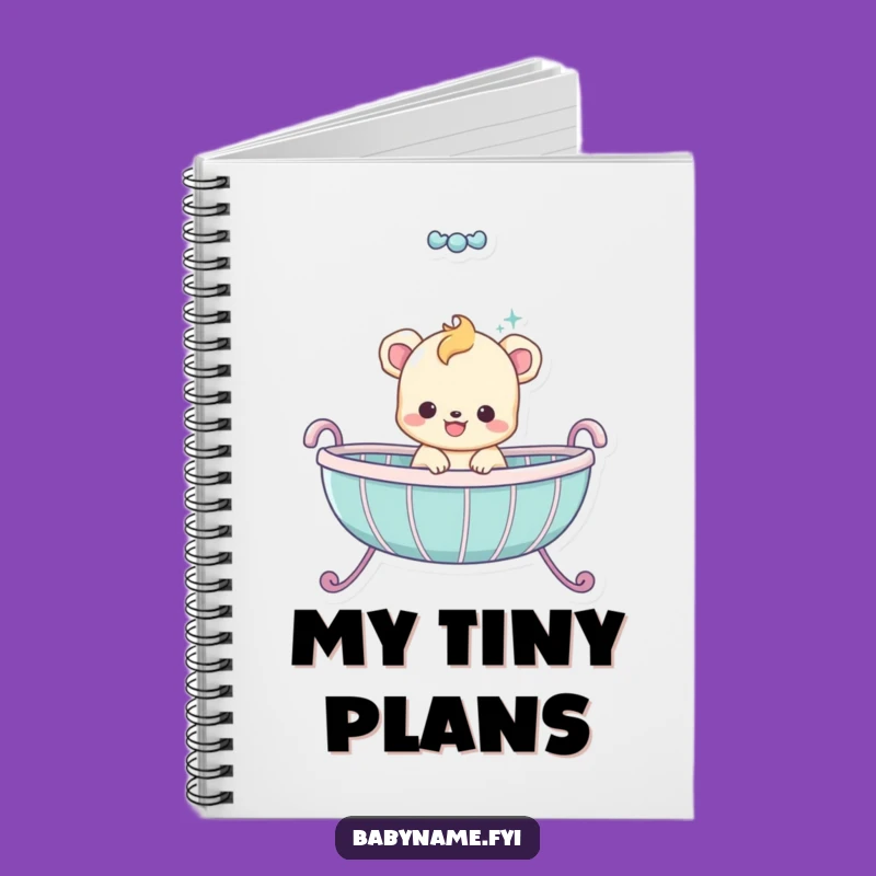 Funny Baby Animal Bouncing Notebook: Jot Down Laughs & Ideas