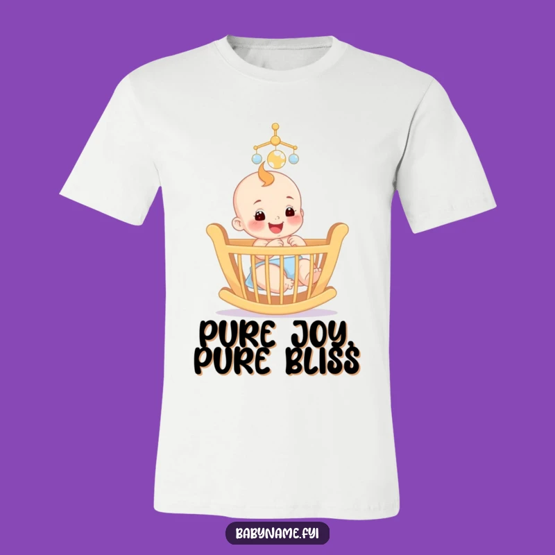 Funny Baby Mobile T-Shirt: Joyful Infant Artist, Perfect Gift!