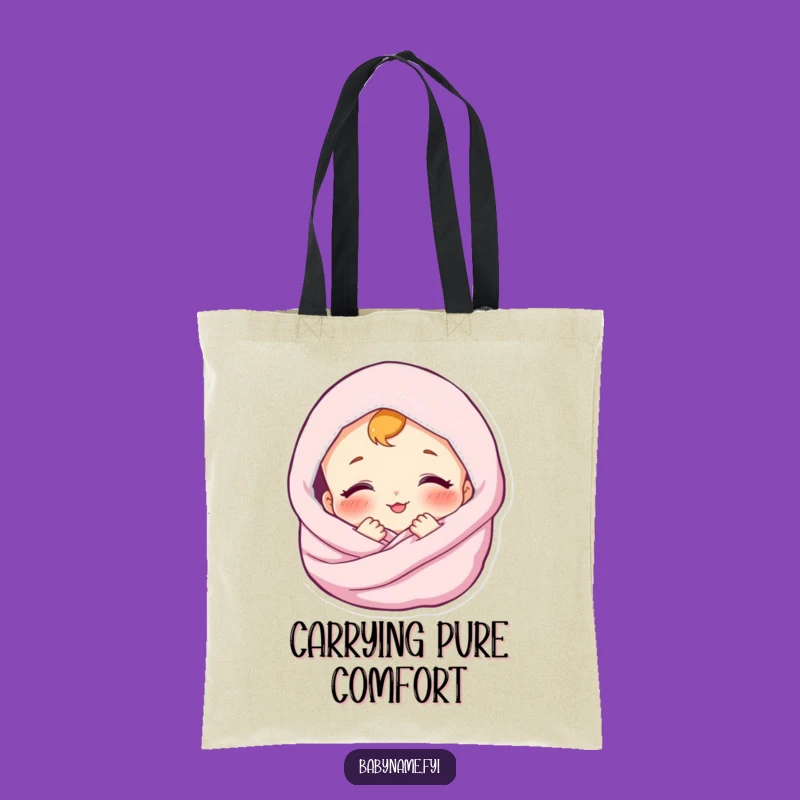 Funny Baby Blanket Tote Bag – Carry Comfort and Smiles Daily